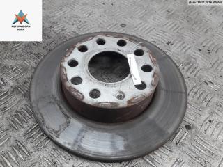 диск тормозной задний Volkswagen Jetta 5 поколение 2005, 2.5 л., бензин, АКПП, синий, седан
