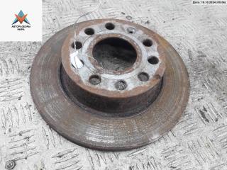 диск тормозной задний Skoda Octavia mk2 (A5 1Z) 2007, 1.6 л., бензин, МКПП, красный, универсал