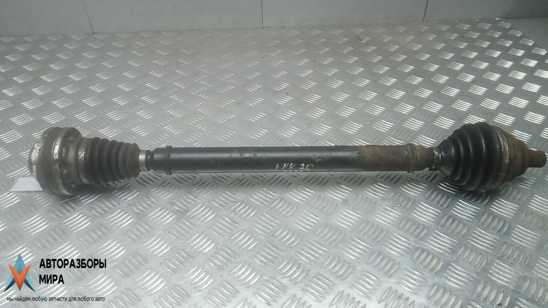 полуось передняя правая (приводной вал, ШРУС) Volkswagen Jetta 6 поколение 2013, 1.6 л., дизель, АКПП, седан, 1K0407272RR - фото №1