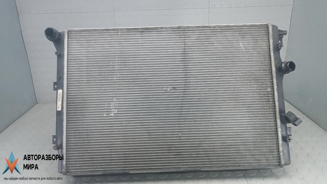 радиатор охлаждения Volkswagen Tiguan 1 поколение 2008, 2.0 л., дизель, МКПП, внедорожник 5 дв., 5N0121253L - фото №1