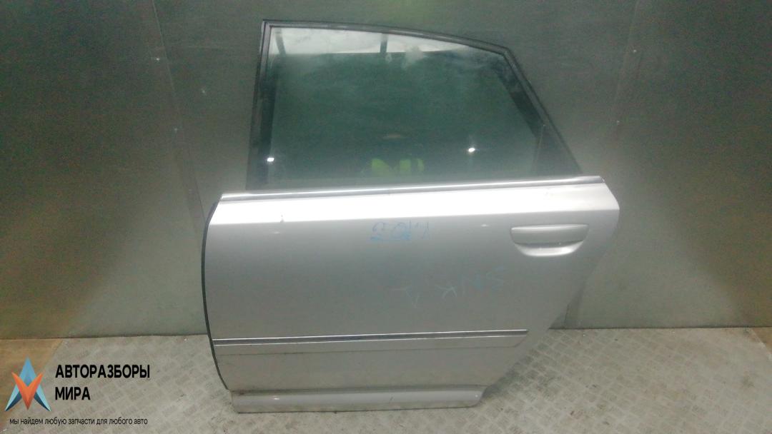 дверь задняя левая Audi A8 D3/4E 2004, 3.0 л., дизель, АКПП, седан, 4E0833051C - фото №1