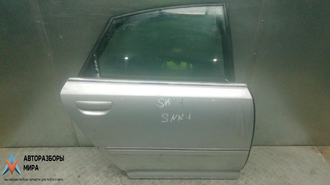 дверь задняя правая Audi A8 D3/4E 2004, 3.0 л., дизель, АКПП, седан, 4E0833052C - фото №1