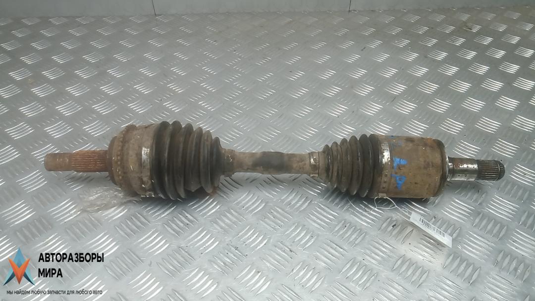 полуось передняя левая (приводной вал, ШРУС) Mitsubishi Pajero 4 поколение 2007, 3.2 л., дизель, АКПП, внедорожник 5 дв., 3815A199 - фото №1