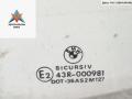 стекло двери задней левой BMW 3 серия E46 [рестайлинг] 2003, 2.0 л., бензин, МКПП, чёрный, седан - фото №2