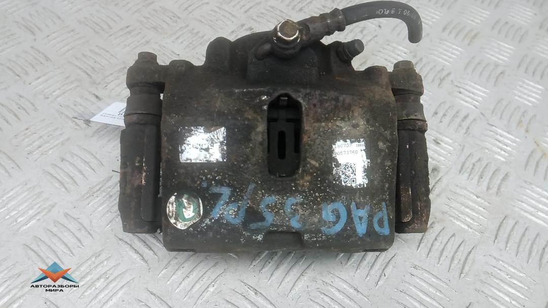 суппорт передний левый Ford Ranger 2 поколение 2008, 2.5 л., дизель, МКПП, пикап - фото №1