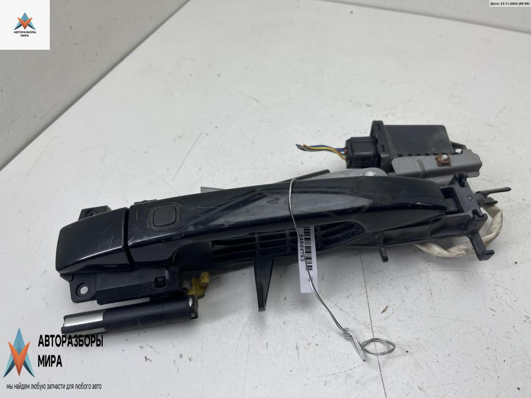 ручка наружная передняя левая Subaru Impreza 3 поколение (GE/GV/GH/GR) 2007, 2.0 л., бензин, МКПП, чёрный, хетчбэк 5 дв., 89991-30040 - фото №1