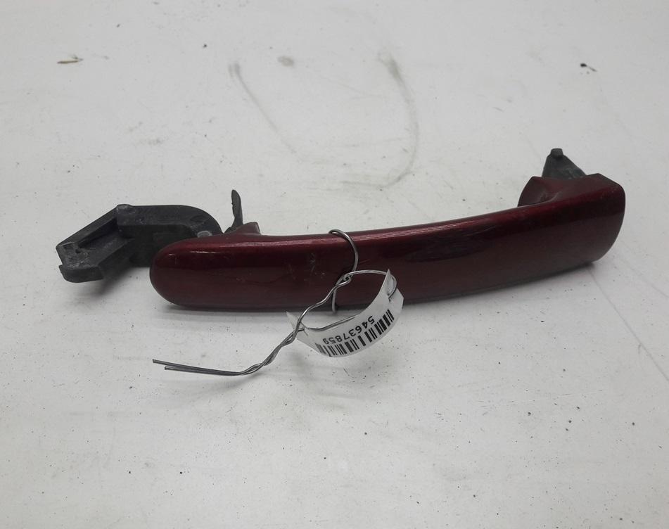 ручка наружная передняя правая Volkswagen Passat B5 1998, 1.9 л., дизель, МКПП, красный, седан, 3B0837207 - фото №1