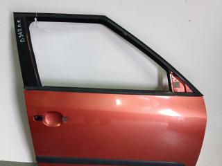 дверь сдвижная Skoda Fabia 2 поколение (5J) 2007, красный, хетчбэк 5 дв.