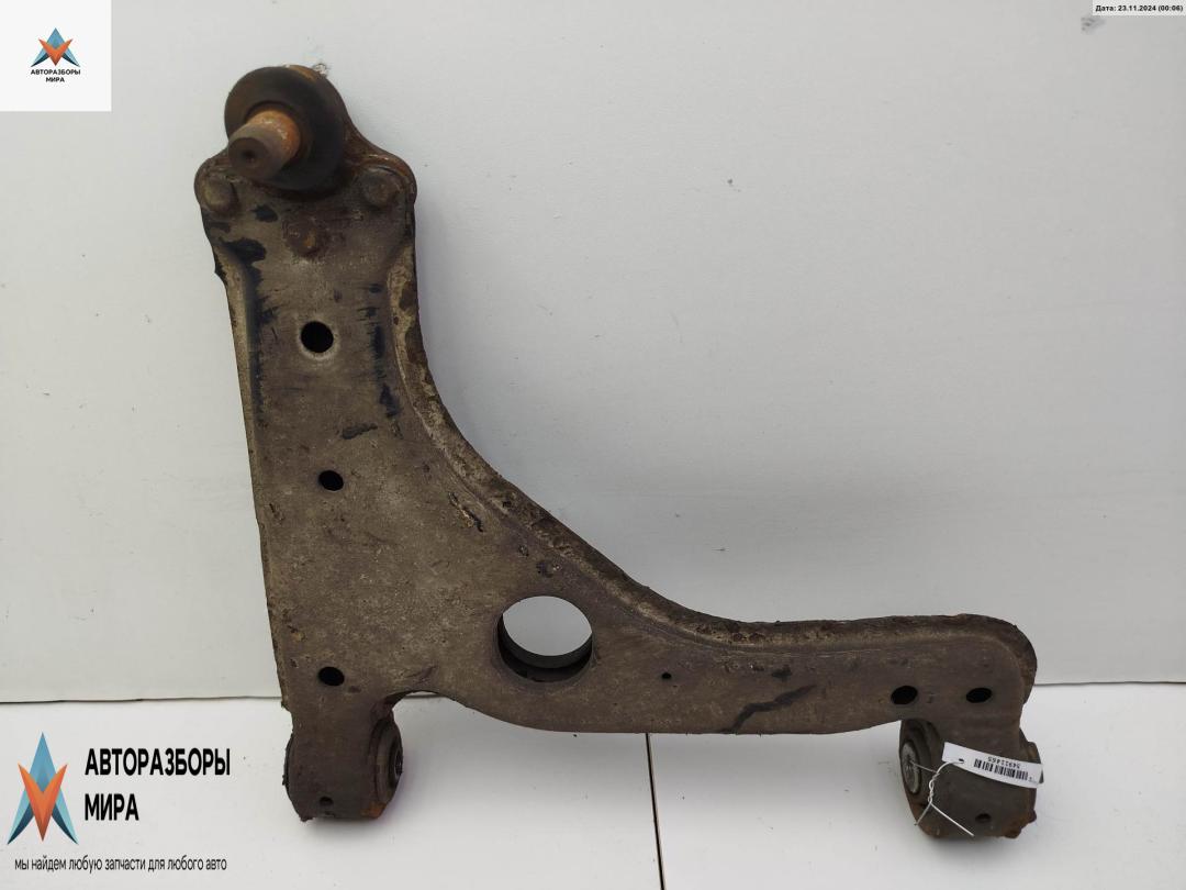 рычаг передний правый Opel Zafira 1 поколение (A) 2002, 1.8 л., бензин, МКПП, синий, минивэн, 90498740 - фото №1