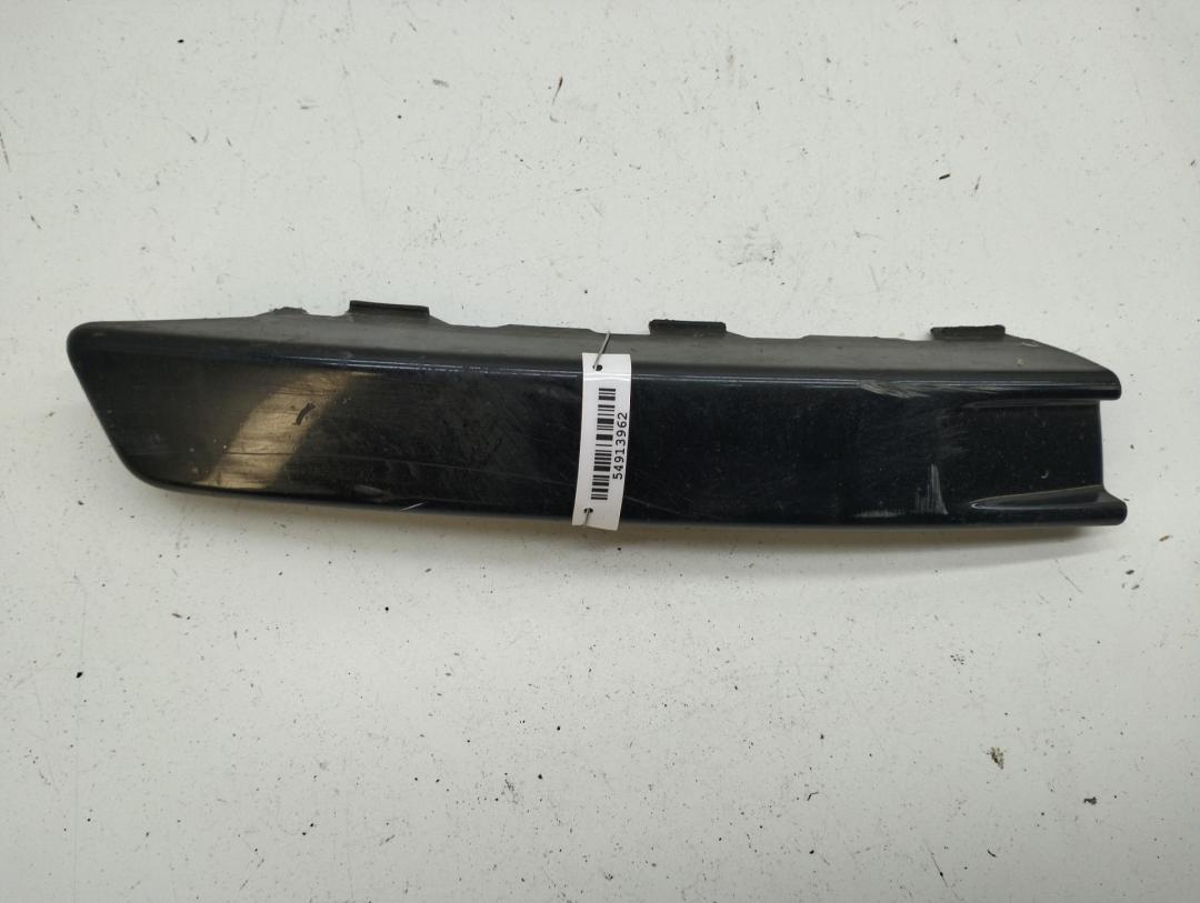 молдинг переднего бампера Volkswagen Passat B6 2007, 2.0 л., дизель, МКПП, чёрный, универсал, 3C0807646A - фото №1
