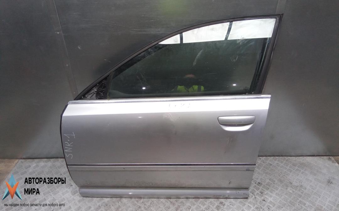 дверь передняя левая Audi A8 D3/4E 2004, 3.0 л., дизель, АКПП, седан, 4E0831051C - фото №1