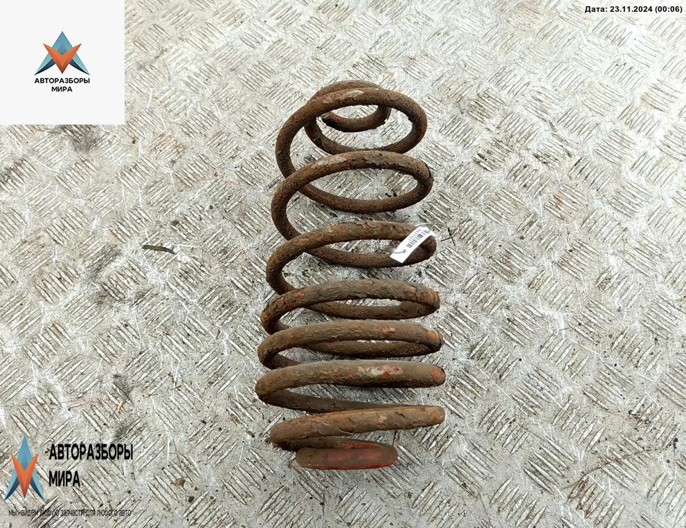 пружина задняя Opel Zafira 1 поколение (A) 1999, 1.8 л., бензин, МКПП, синий, минивэн - фото №1