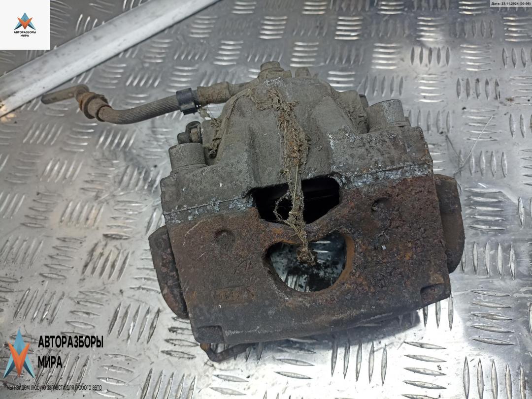 суппорт передний правый Opel Vectra C 2004, 2.2 л., бензин, МКПП, синий, универсал - фото №1