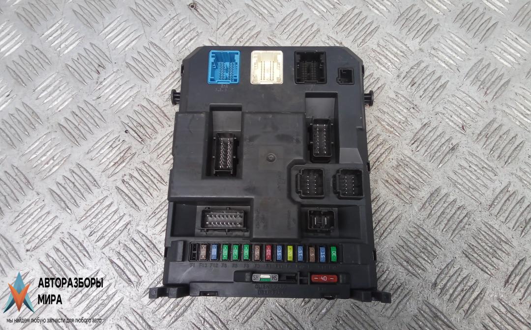 блок предохранителей Citroen C3 Picasso 1 поколение 2010, 1.4 л., дизель, МКПП, минивэн, 9664983180 - фото №1