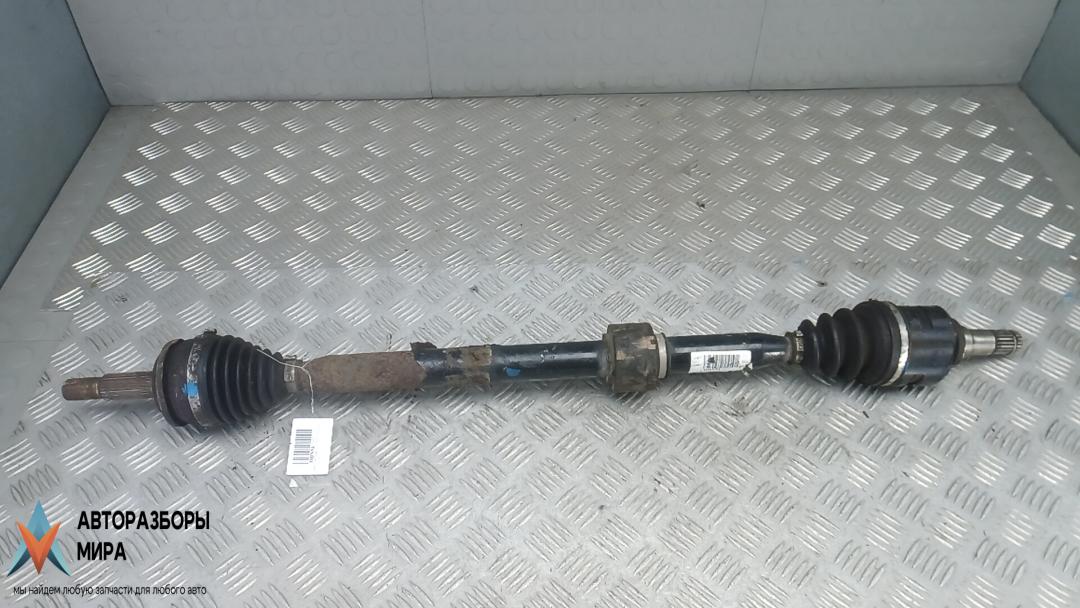 полуось передняя правая (приводной вал, ШРУС) Toyota Corolla 10 поколение (E140/E150) 2007, 1.4 л., D-4D, дизель, МКПП, седан, 4341002580 - фото №1