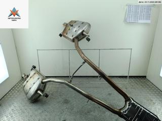 глушитель BMW 7 серия F01/F02 [рестайлинг] 2012, 3.0 л., гибрид, АКПП, серый, седан, 7610551, 7621036, 7578167