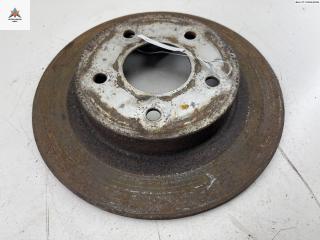 диск тормозной задний Nissan Almera Tino V10 2002, 2.2 л., дизель, МКПП, чёрный, минивэн