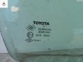 стекло двери передней правой Toyota Auris 1 поколение 2007, 1.6 л., бензин, МКПП, серый, хетчбэк 3 дв. - фото №2