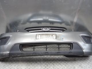 бампер передний Kia Carens 3 поколение 2009, 1.6 л., бензин, МКПП, минивэн