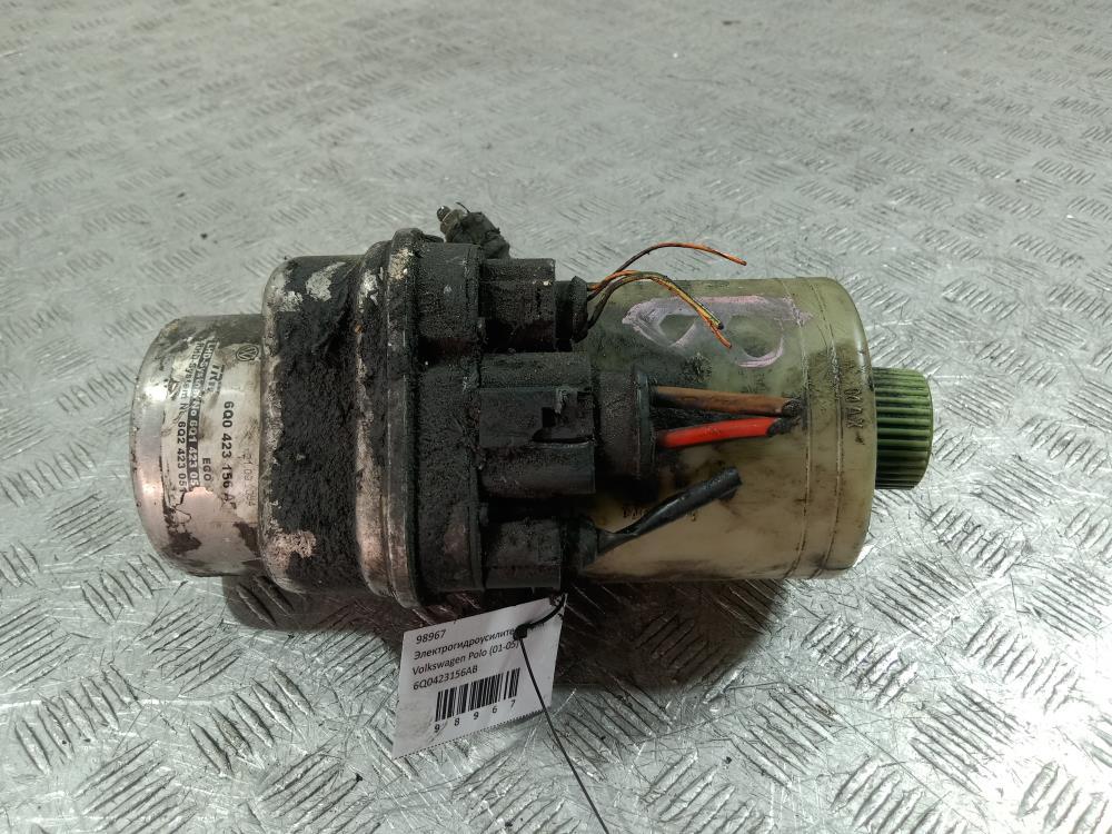 электрогидроусилитель руля Volkswagen Polo 4 поколение 2004, цвет, 6Q0423156AB - фото №1