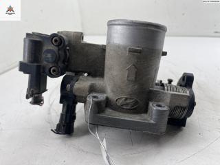 заслонка дроссельная Hyundai Getz 1 поколение [рестайлинг] 2008, 1.1 л., бензин, МКПП, чёрный, хетчбэк 5 дв., 35100-02950