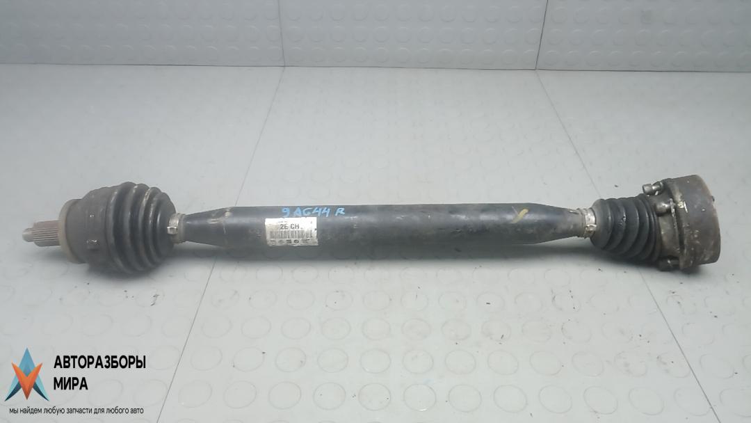 полуось передняя правая (приводной вал, ШРУС) Skoda Roomster 1 поколение 2007, 1.6 л., бензин, МКПП, пикап, 6Q0407272EC - фото №1