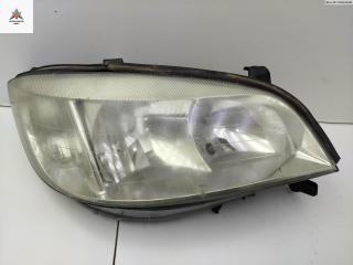 фара правая Opel Zafira 1 поколение (A) 2002, 1.8 л., бензин, МКПП, синий, минивэн, 90582022