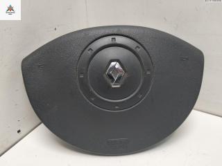 подушка безопасности водителя Renault Scenic 2 поколение [рестайлинг] 2006, 1.6 л., бензин, АКПП, синий, минивэн, 8200381851