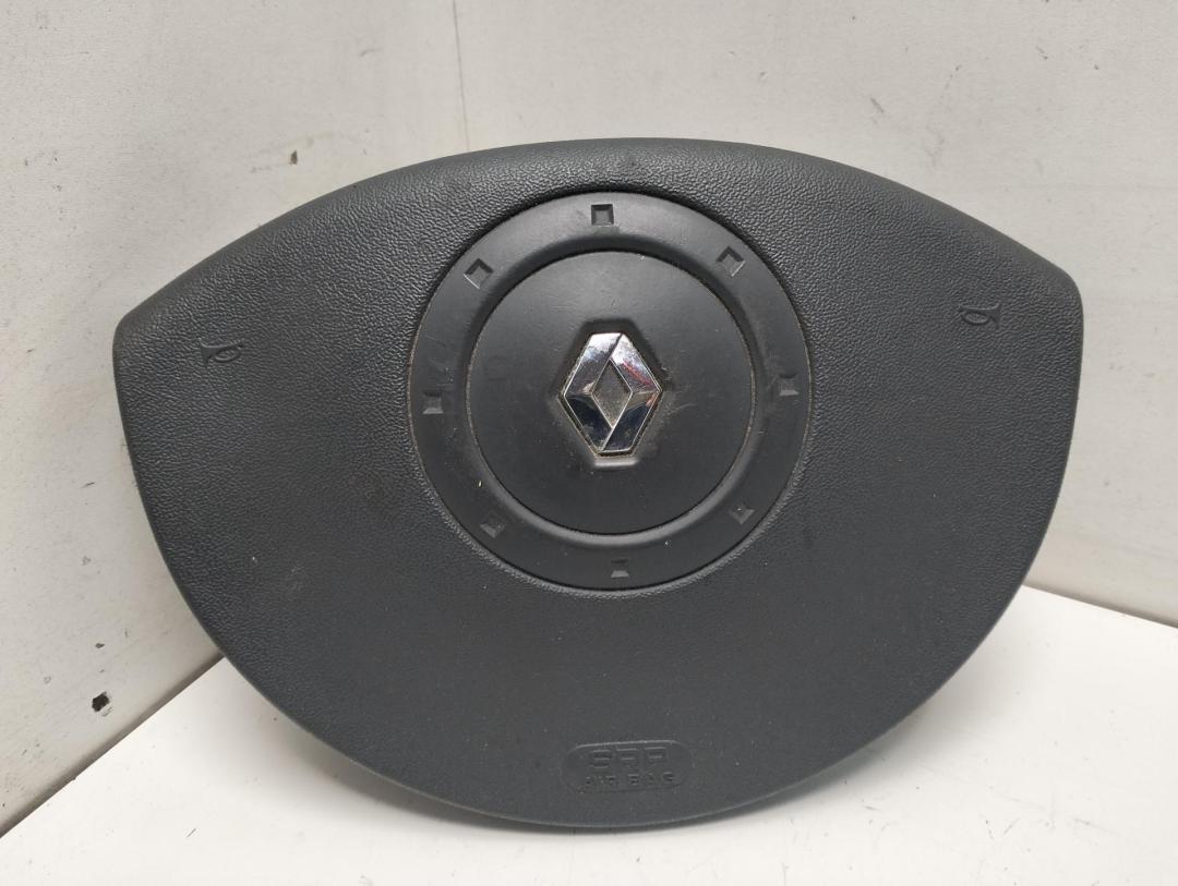 подушка безопасности водителя Renault Scenic II 2006, 1.6 л., бензин, АКПП, синий, минивэн, 8200381851