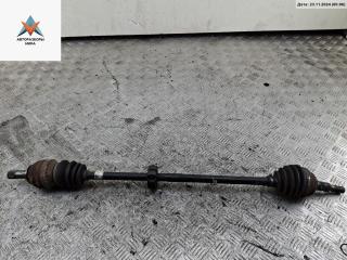 полуось передняя правая (приводной вал, ШРУС) Opel Astra G 2000, 1.6 л., бензин, АКПП, серый, хетчбэк 5 дв.