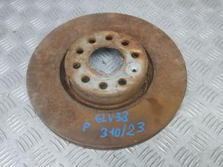 диск тормозной передний Volkswagen Passat B8 [рестайлинг] 2019, 1.5 л., бензин, МКПП, универсал