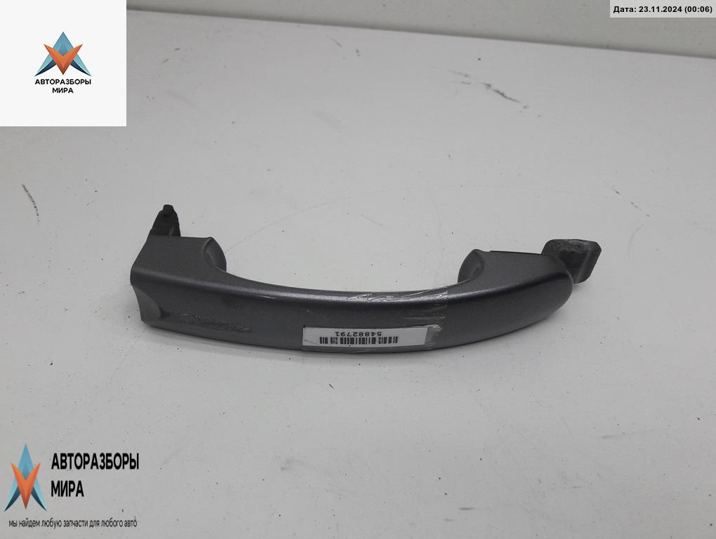 ручка наружная передняя правая Volkswagen Touran 1 поколение 2003, 2.0 л., дизель, МКПП, серый, минивэн - фото №1