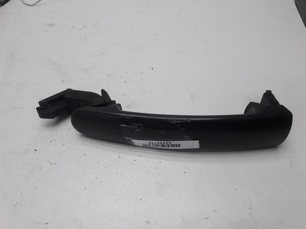 ручка наружная передняя правая Skoda Fabia mk2 (5J) 2007, 1.2 л., бензин, МКПП, красный, хетчбэк 5 дв., 3B0837207