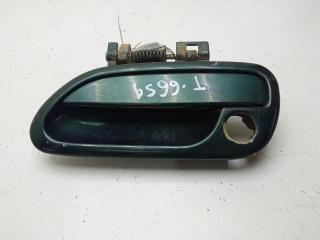 ручка наружная передняя левая Subaru Legacy 3 поколение 2001, 2.0 л., бензин, МКПП, зелёный, универсал