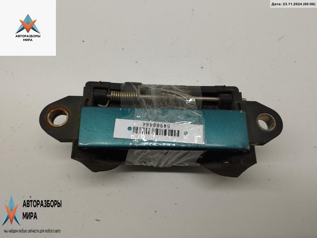 ручка наружная задняя левая Audi 100 4A/C4 1992, 2.8 л., бензин, МКПП, зелёный, седан, 4A0837205B - фото №1