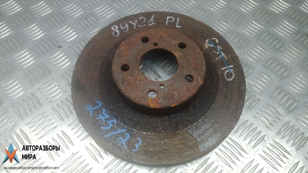 диск тормозной передний Subaru Outback 3 поколение 2005, 3.0 л., бензин, АКПП, универсал - фото №1