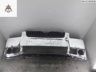 бампер передний Skoda Roomster 1 поколение 2007, дизель, серый, фургон