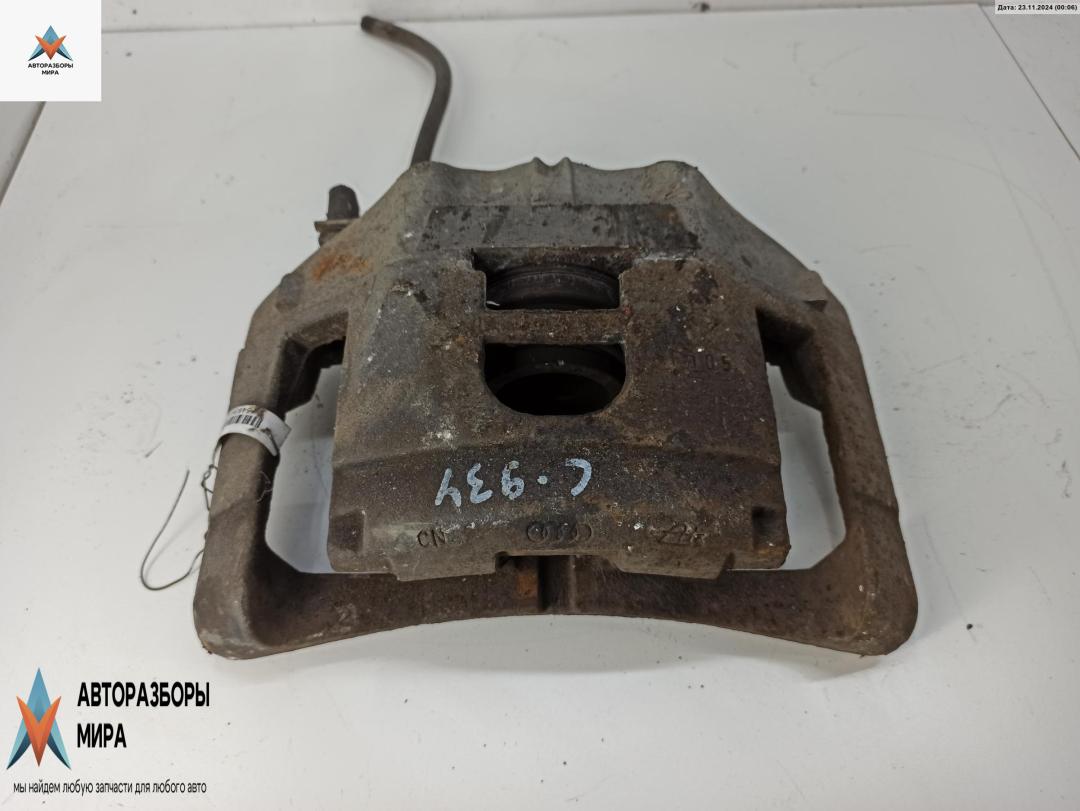 суппорт передний левый Audi A4 B7 2005, 2.0 л., TFSI, бензин, АКПП, серый, универсал - фото №1