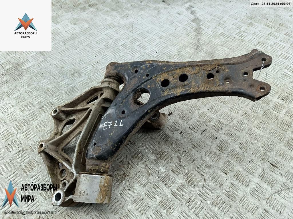 рычаг передний левый Skoda Roomster 1 поколение 2007, 1.4 л., дизель, МКПП, серый, фургон - фото №1