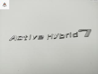 эмблема BMW 7 серия F01/F02 [рестайлинг] 2012, 3.0 л., гибрид, АКПП, серый, седан, 51147346551, 7346551