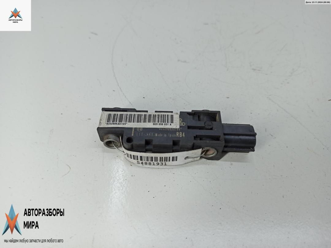 датчик AirBag Audi A4 B7 2005, 2.0 л., TFSI, бензин, АКПП, серый, универсал, 8E0959651A - фото №1