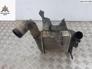 радиатор интеркулера Volkswagen Polo 4 поколение 2004, 1.4 л., дизель, МКПП, чёрный, хетчбэк 5 дв., 6Q0145804A