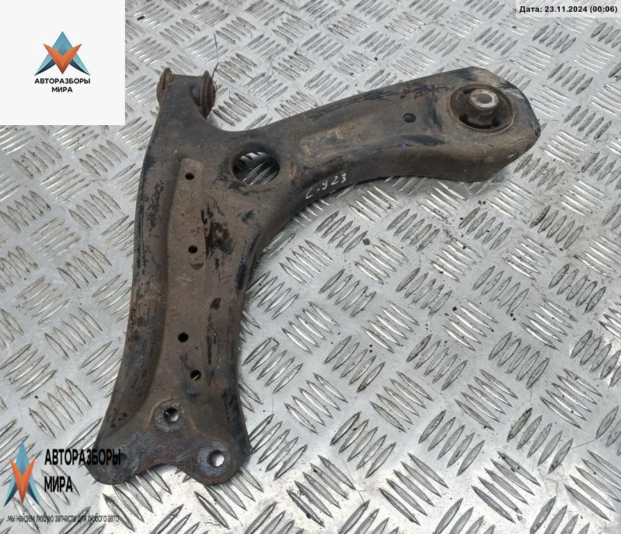 рычаг передний левый Skoda Fabia 2 поколение (5J) 2009, 1.2 л., бензин, МКПП, серый, универсал - фото №1