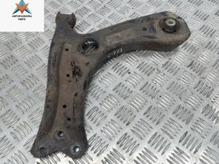 рычаг передний левый Skoda Fabia 2 поколение (5J) 2009, 1.2 л., бензин, МКПП, серый, универсал