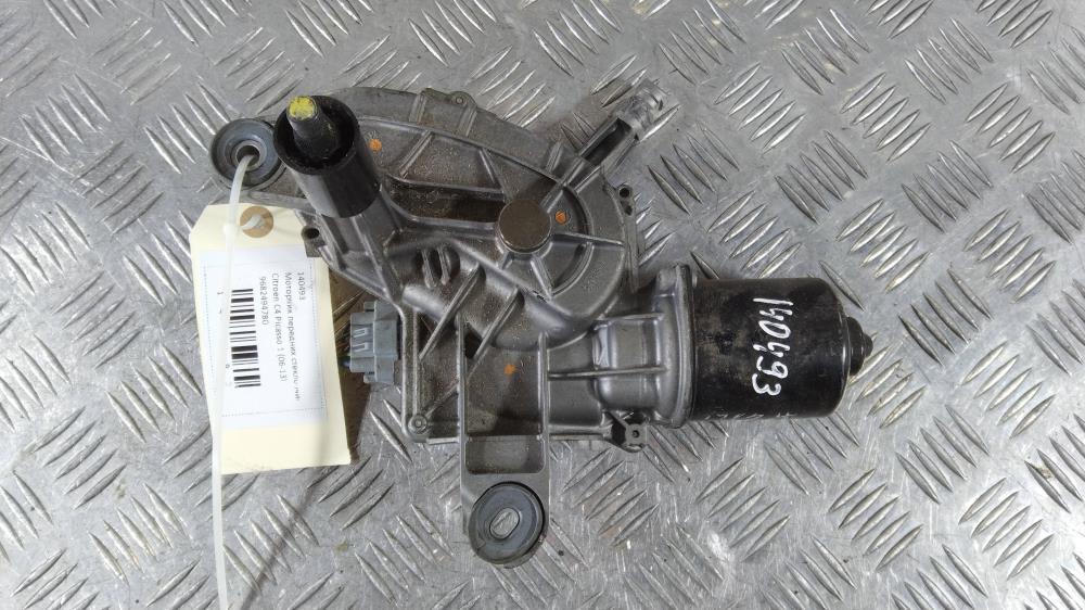 моторчик передних стеклоочистителей (дворников) Citroen C4 Picasso 1 поколение 2010, цвет, 9682494780 - фото №1