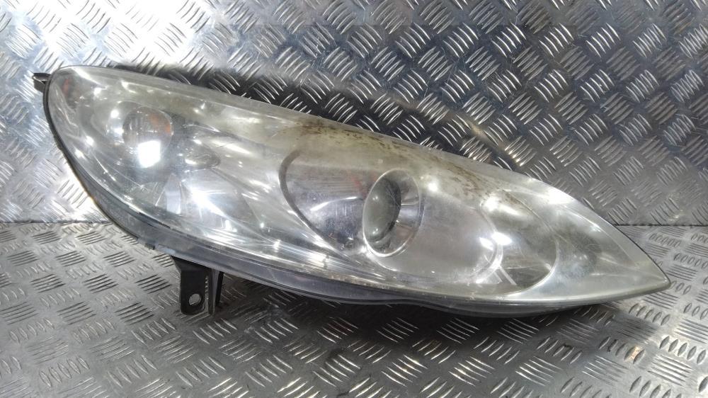 фара правая Peugeot 407 1 поколение 2007, цвет, 0301213272 - фото №1