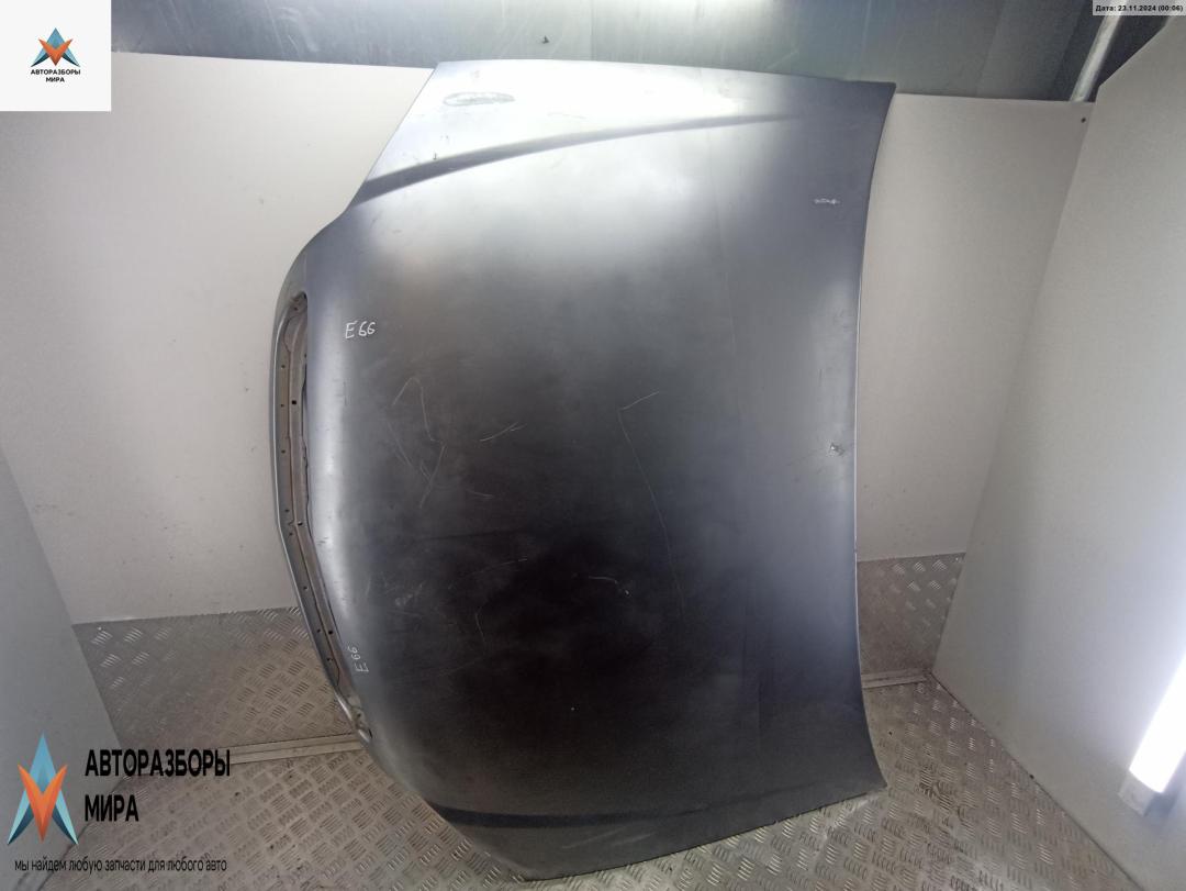 капот Opel Vectra C 2003, 2.2 л., дизель, МКПП, серый, универсал - фото №1