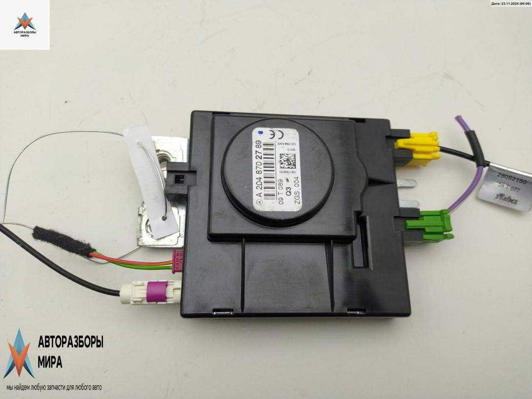 усилитель антенны Mercedes-Benz C-Класс W204/S204 2009, 2.2 л., дизель, АКПП, серый, универсал, 2048702789 - фото №1