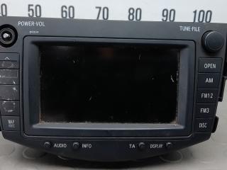 магнитола Toyota RAV4 3 поколение (XA30) 2007, 2.2 л., D-CAT, дизель, МКПП, внедорожник 5 дв.