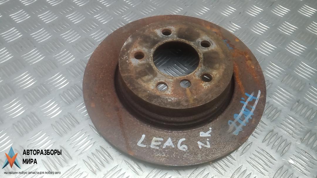 диск тормозной задний BMW X3 E83 2005, 2.0 л., дизель, МКПП, внедорожник 5 дв. - фото №1